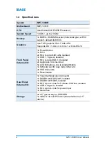 Preview for 12 page of IBASE Technology MPT-1000R User Manual