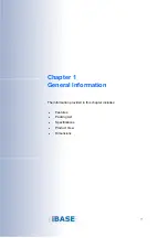 Preview for 9 page of IBASE Technology MPT-1000V User Manual