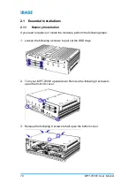 Preview for 18 page of IBASE Technology MPT-7000VSM User Manual