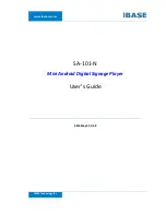Preview for 1 page of IBASE Technology SA-101-N User Manual