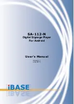 Предварительный просмотр 1 страницы IBASE Technology SA-112-N User Manual