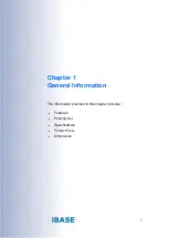 Preview for 7 page of IBASE Technology SI-111-N User Manual