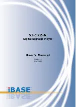 Предварительный просмотр 1 страницы IBASE Technology SI-122-N User Manual