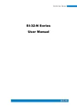 IBASE Technology SI-32-N Series User Manual preview