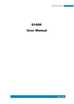 IBASE Technology SI-606-M User Manual preview