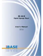 Preview for 1 page of IBASE Technology SI-61S User Manual