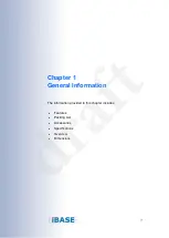 Preview for 8 page of IBASE Technology SW-101-N User Manual