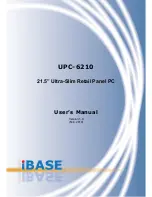 IBASE Technology UPC-6210 Series User Manual предпросмотр