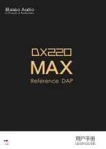 iBasso Audio OX220 MAX User Manual preview