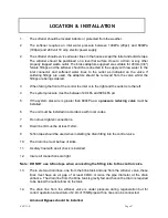 Preview for 4 page of IBC Water 500 series Installation & Operating Instructions Manual