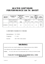 Preview for 4 page of IBC Water AS1029-940 Installation & Operating Instructions Manual