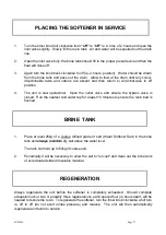 Preview for 5 page of IBC Water SAS1029 Installation & Operating Instructions Manual