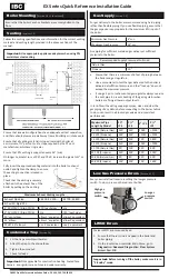 Предварительный просмотр 1 страницы IBC EX Series Quick Reference Installation Manual