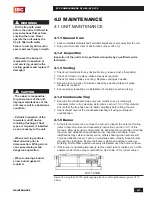 Preview for 61 page of IBC SFC-125 Installation And Operating Instructions Manual