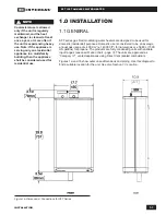 Предварительный просмотр 9 страницы IBC SFT-199 Installation And Operating Instructions Manual