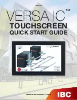 IBC VERSA IC Quick Start Manual preview