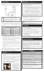 Preview for 2 page of IBC VX 110 Quick Reference Installation Manual