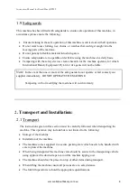 Preview for 8 page of IBE BTS15 Instruction Manual