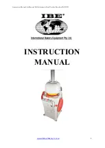 IBE FABDR Instruction Manual preview