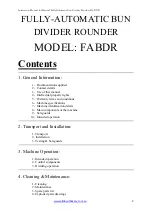 Preview for 2 page of IBE FABDR Instruction Manual