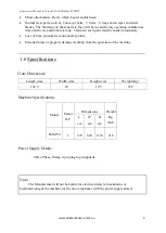 Предварительный просмотр 6 страницы IBE FSM750 Instruction Manual