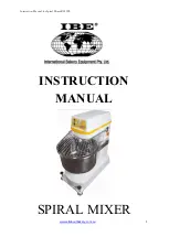 Предварительный просмотр 1 страницы IBE KL200E Instruction Manual