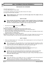 Preview for 26 page of IBEA IBT-3000 User And Maintenance Manual