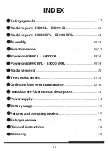 Предварительный просмотр 23 страницы IBEA OlivaRex E-5000 User Manual