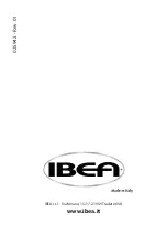 Предварительный просмотр 124 страницы IBEA OlivaRex E-5000 User Manual