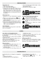 Preview for 19 page of IBEA TURBO 70 IB-2750 User And Maintenance Manual