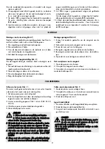 Preview for 21 page of IBEA TURBO 70 IB-2750 User And Maintenance Manual