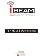 iBeam TE-4HCM-S User Manual preview