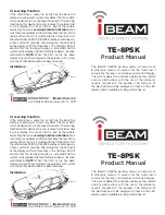 iBeam TE-8PSK Product Manual preview