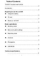 Preview for 2 page of iBeam TE-DVR-15 User Manual