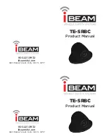 iBeam TE-SRBC Product Manual preview