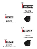 iBeam TE-SVC Product Manual preview