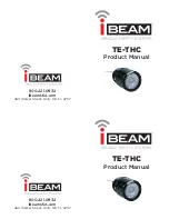 iBeam TE-THC Product Manual preview