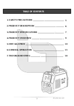 Предварительный просмотр 3 страницы iBell Tools IBL M200-105 Operator'S Manual