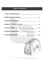 Preview for 3 page of iBell Tools IBL T220-105 Operator'S Manual