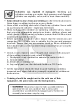 Preview for 6 page of iBell Tools IBL T220-105 Operator'S Manual