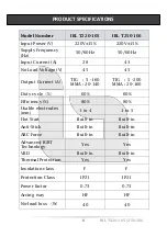 Preview for 9 page of iBell Tools IBL T220-105 Operator'S Manual