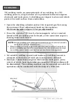 Preview for 14 page of iBell Tools IBL T220-105 Operator'S Manual