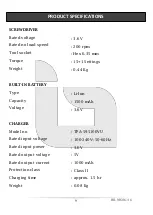 Предварительный просмотр 9 страницы iBell Tools MS06-16 Operator'S Manual