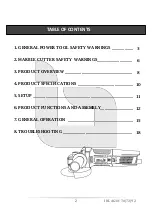 Preview for 3 page of iBell AG10-70 Operator'S Manual