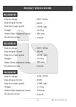 Предварительный просмотр 11 страницы iBell AG10-70 Operator'S Manual