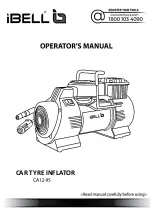 Предварительный просмотр 1 страницы iBell CA12-95 Operator'S Manual