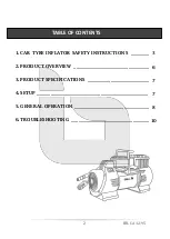 Предварительный просмотр 3 страницы iBell CA12-95 Operator'S Manual