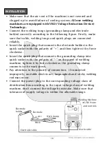 Preview for 16 page of iBell IBL M200-77 Operator'S Manual