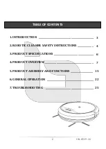 Предварительный просмотр 3 страницы iBell IBL RV19-26 Operator'S Manual