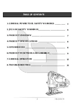 Preview for 3 page of iBell JS10-70 Operator'S Manual